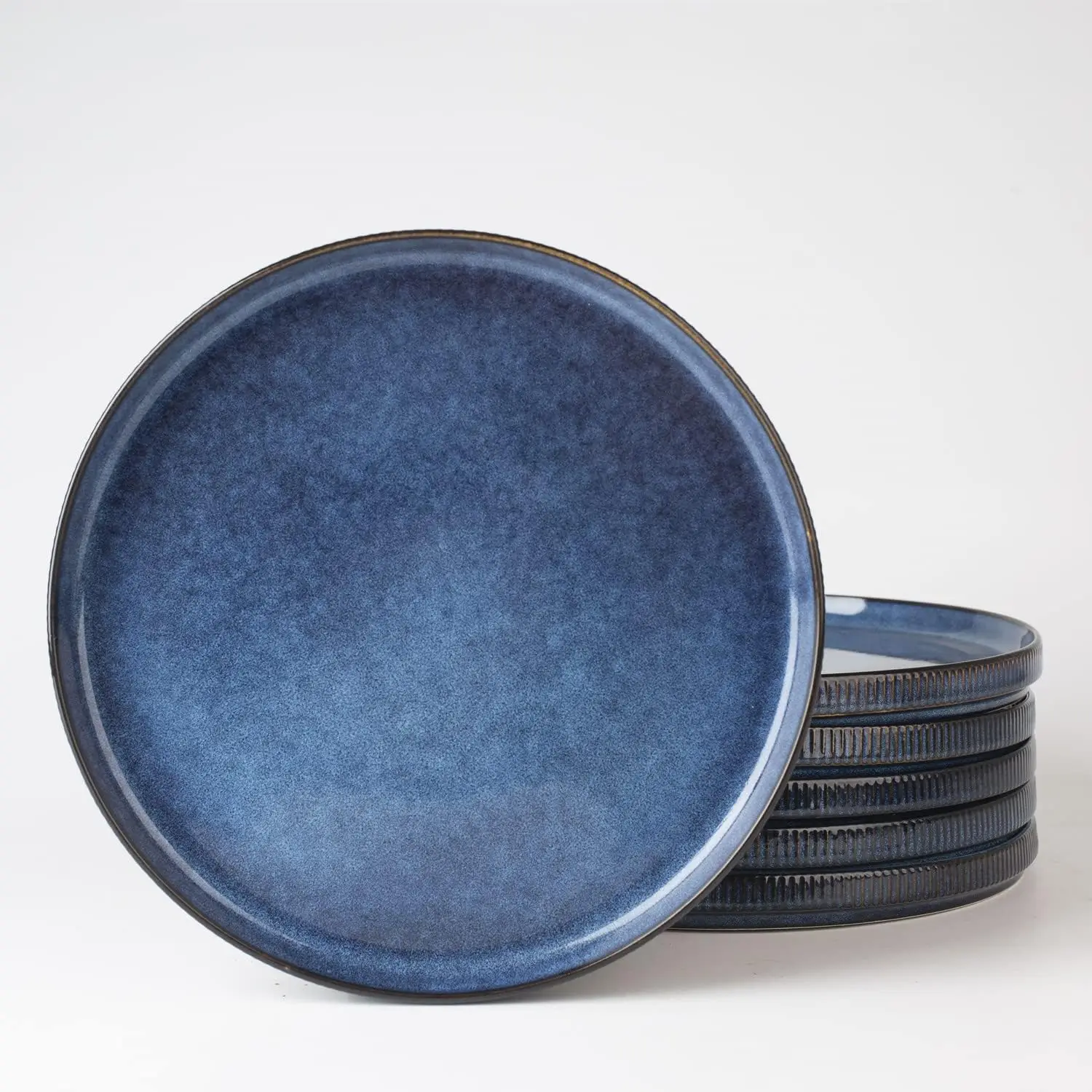 6-Piece Star Salad Plates, 8-Inch Stoneware Dinnerware Set in Nebulas Blue for Dessert, Appetizer
6-Piece Star Salad Plates, 8-Inch Stoneware Dinnerware Set in Nebulas Blue for Dessert, Appetizer