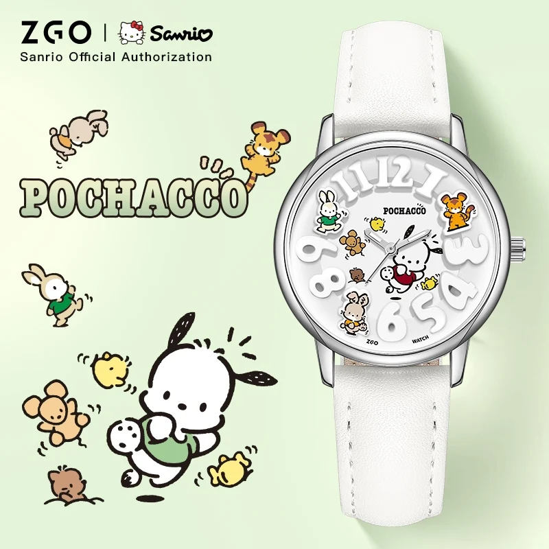 Женские часы Zgo Lil' pompopurin, модные кварцевые часы, водонепроницаемый кожаный ремешок со светящимися стрелками, идеальный подарок 2130.
Женские часы Zgo Lil' pompopurin, модные кварцевые часы, водонепроницаемый кожаный ремешок со светящимися стрелками, идеальный подарок 2130.