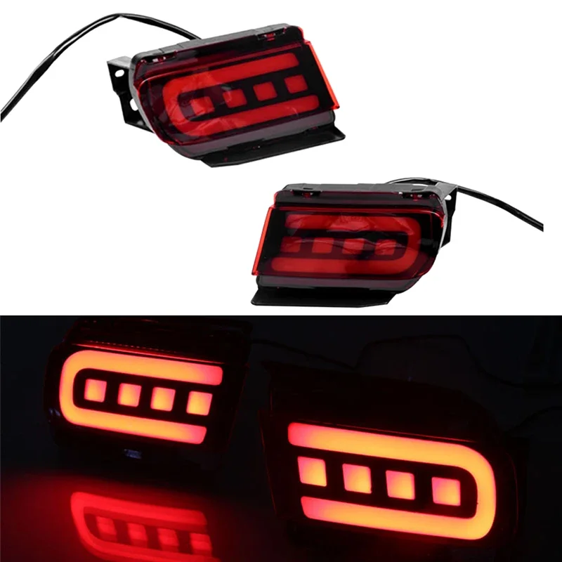 2 Pcs 3Function Car Rear Bumper Reflector Fog Light for Toyota Prado 2010-2018 High Quality Brake Light Driving Turn Signal Lamp
2 Pcs 3Function Car Rear Bumper Reflector Fog Light for Toyota Prado 2010-2018 High Quality Brake Light Driving Turn Signal Lamp