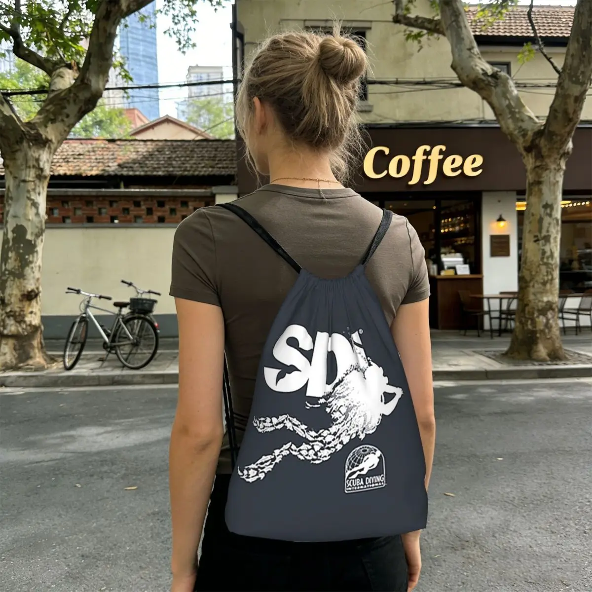 Scuba Diving International (SDI)- Scuba Fish Diver Backpacks Fashion Drawstring Bags Sports Bag Book Bags for Travel School
Scuba Diving International (SDI)- Scuba Fish Diver Backpacks Fashion Drawstring Bags Sports Bag Book Bags for Travel School