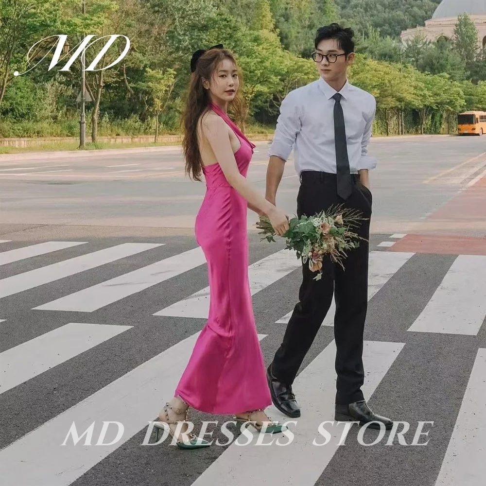 MD Simple Blush Pink Sheath Evening Gown Halter Sleeveless Trumpet Special occasion Dress vestidos de fiesta customised 2025
MD Simple Blush Pink Sheath Evening Gown Halter Sleeveless Trumpet Special occasion Dress vestidos de fiesta customised 2025