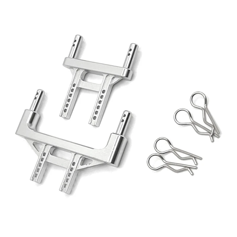 Metal Front And Rear Body Mount Post For SCY 1/16 Q130 RC Car Upgrade Spare Parts Silver
Metal Front And Rear Body Mount Post For SCY 1/16 Q130 RC Car Upgrade Spare Parts Silver