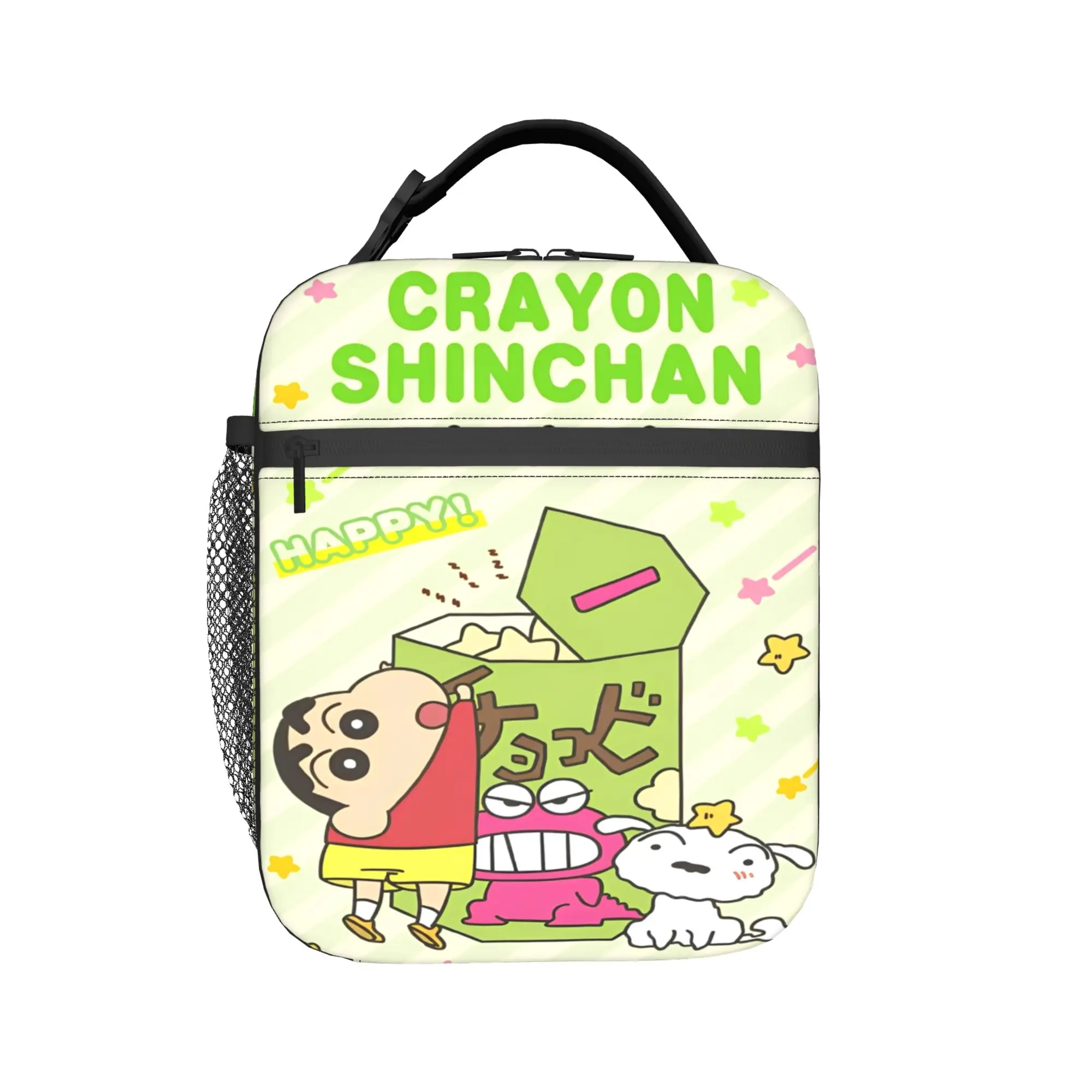 Crayon Shin-chan Thermal Insulated Lunch Bag for Work Portable Food Bag Container Men Women Cooler Thermal Lunch Boxes
Crayon Shin-chan Thermal Insulated Lunch Bag for Work Portable Food Bag Container Men Women Cooler Thermal Lunch Boxes