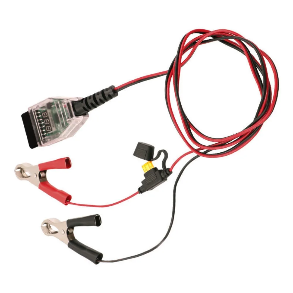 Memory Protection Obd2 Memory Saver with Alligator Clip Emergency Use ECU Connector Universal Digital Display
Memory Protection Obd2 Memory Saver with Alligator Clip Emergency Use ECU Connector Universal Digital Display