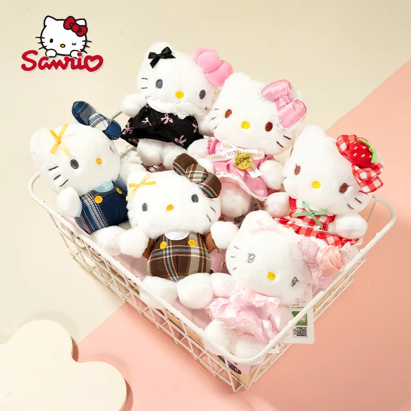 2026 Officially Licensed Sanrio Hello Kitty Plush Keychain Cute Character Doll with Various Outfits
2026 Officially Licensed Sanrio Hello Kitty Plush Keychain Cute Character Doll with Various Outfits
