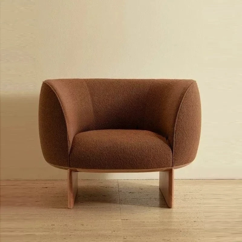 Nordic modern fabric single sofa antique living room hotel negotiation homestay club lazy leisure chair
Nordic modern fabric single sofa antique living room hotel negotiation homestay club lazy leisure chair