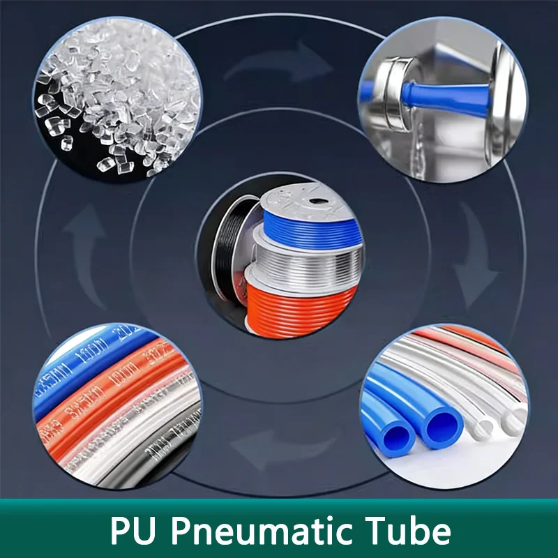 2/5/10m PU Hose Pneumatic Tube OD 3 4mm 6mm 8mm 10mm 12mm 14mm 16mm Air Hose Polyurethane Compressor Air Tubing Component Hose
2/5/10m PU Hose Pneumatic Tube OD 3 4mm 6mm 8mm 10mm 12mm 14mm 16mm Air Hose Polyurethane Compressor Air Tubing Component Hose