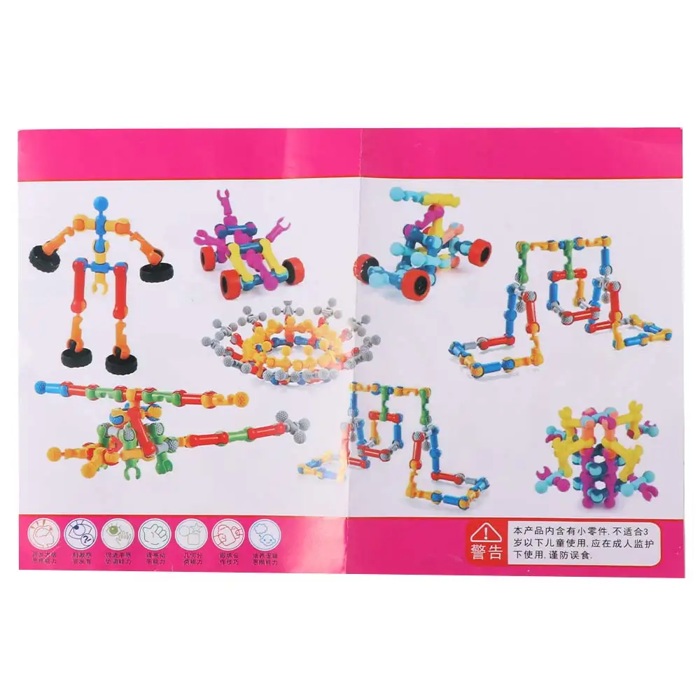101pcs Bricks Splicing Model Blocks . Articulated Versatile Structure Construction Puzzle Ornament Movable Assembly Montessori
101pcs Bricks Splicing Model Blocks . Articulated Versatile Structure Construction Puzzle Ornament Movable Assembly Montessori