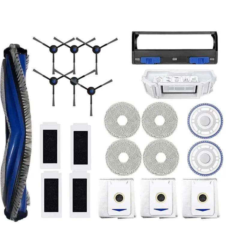 EMECE-For T30 PRO For T30S PRO Filter Mop Accessories Main Side Brush Filter Mop Accessories Robot Vaccum Replacement Parts
EMECE-For T30 PRO For T30S PRO Filter Mop Accessories Main Side Brush Filter Mop Accessories Robot Vaccum Replacement Parts