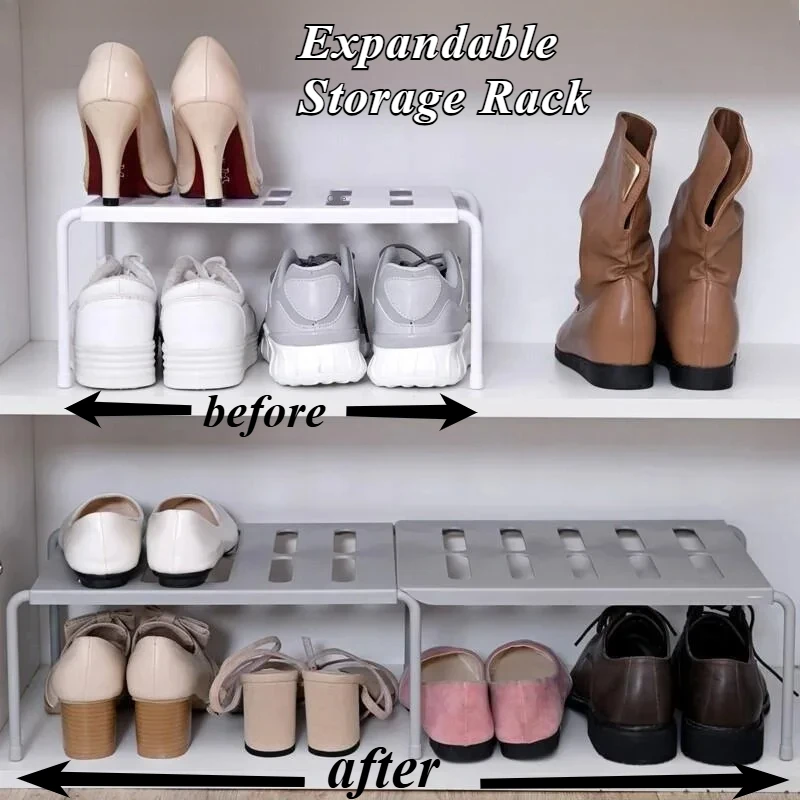 1 pcs New Multi-Purpose Expandable Organizer Kitchen Cabinet Bedroom Storage Rack Bathroom Space Saving Gray/White
1 pcs New Multi-Purpose Expandable Organizer Kitchen Cabinet Bedroom Storage Rack Bathroom Space Saving Gray/White