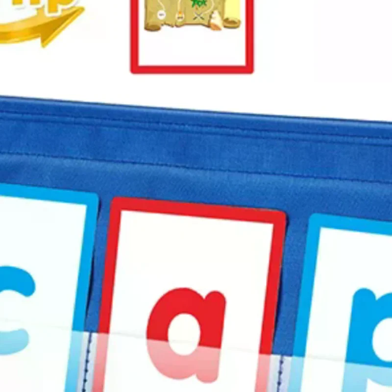 Word Building Desktop Tent Cards Set CVC Words Phonics Games Chart Kindergarten Spelling Education Toy
Word Building Desktop Tent Cards Set CVC Words Phonics Games Chart Kindergarten Spelling Education Toy