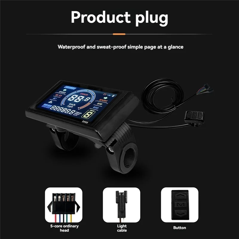 Upgraded Lithium Power Boost Conversion Kit S966 Color Screen Meter With 80A Controller And 20X Turnbuckle 8 Magnetic Boost Kit
Upgraded Lithium Power Boost Conversion Kit S966 Color Screen Meter With 80A Controller And 20X Turnbuckle 8 Magnetic Boost Kit