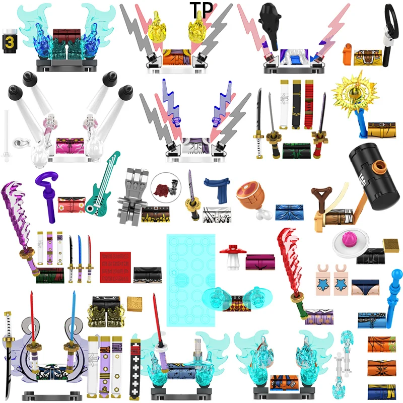 The Action Figures Weapons Pants Hair Parts Model Blocks MOC Bricks Set Gifts Toys For Children TP185-TP194 TP1007 TP1013 TP1020
The Action Figures Weapons Pants Hair Parts Model Blocks MOC Bricks Set Gifts Toys For Children TP185-TP194 TP1007 TP1013 TP1020
