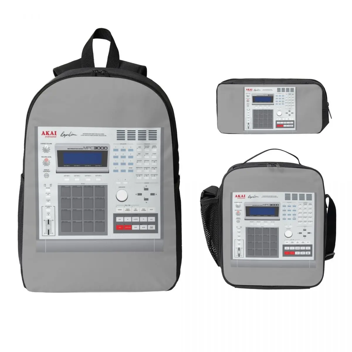 AKAI MPC 3000 Backpack Student Boys Girls BookBag School Bag Laptop Shoulder Bags 3ps Insulated Lunch Bag Pencil Case
AKAI MPC 3000 Backpack Student Boys Girls BookBag School Bag Laptop Shoulder Bags 3ps Insulated Lunch Bag Pencil Case