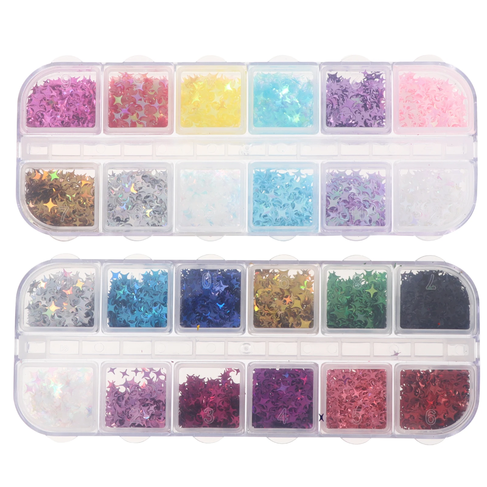 2 Sets Face Glitter Nail Sequins 3D Manicure Sticker Gems High Luster DIY Craft Project Party Holiday Makeup Sequins Nail
2 Sets Face Glitter Nail Sequins 3D Manicure Sticker Gems High Luster DIY Craft Project Party Holiday Makeup Sequins Nail