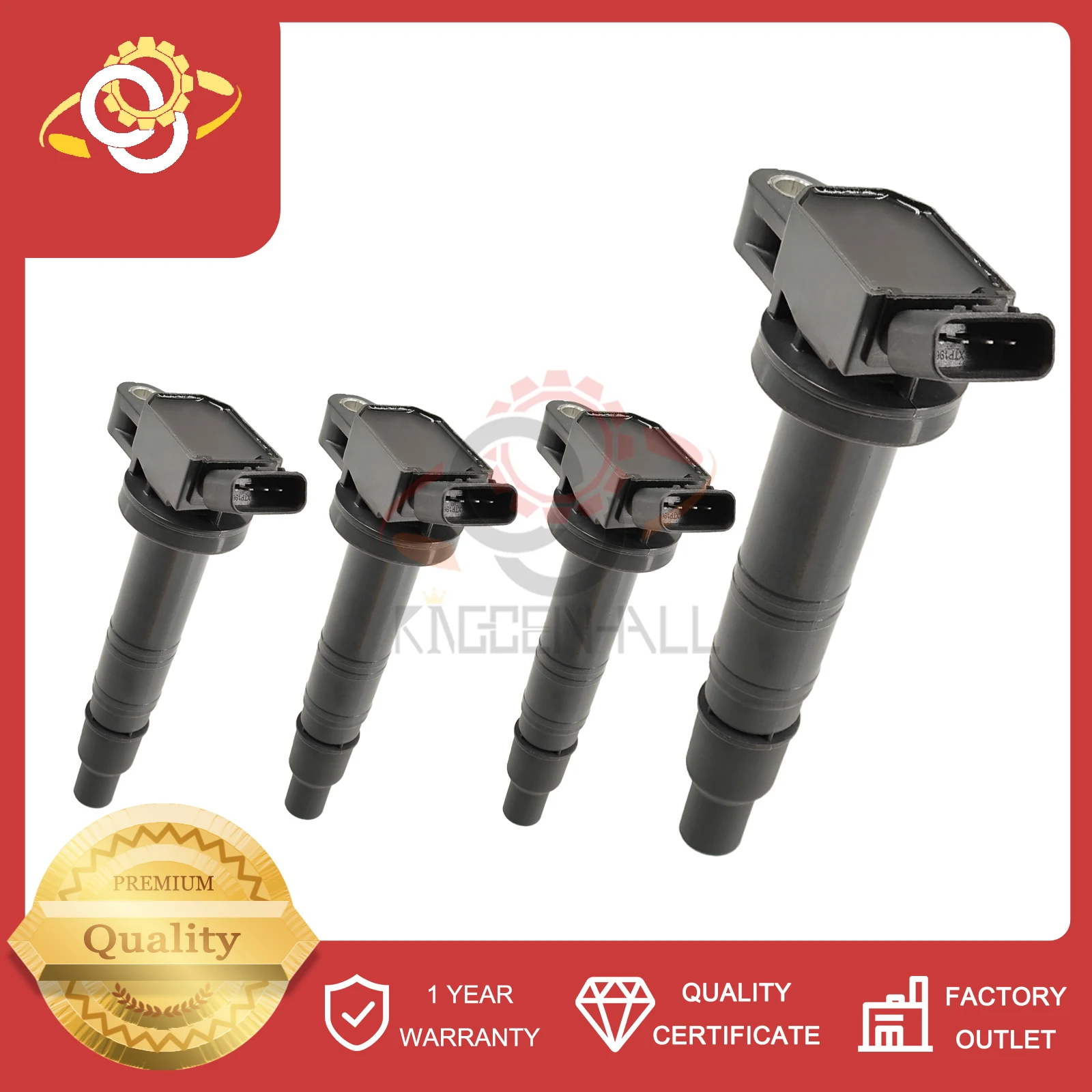 4PCS Durable Ignition Coil UF495 90919-C2002 Compatible With Toyota Camry Solara Lexus ES330 GS300 IS250 2002-2011
4PCS Durable Ignition Coil UF495 90919-C2002 Compatible With Toyota Camry Solara Lexus ES330 GS300 IS250 2002-2011