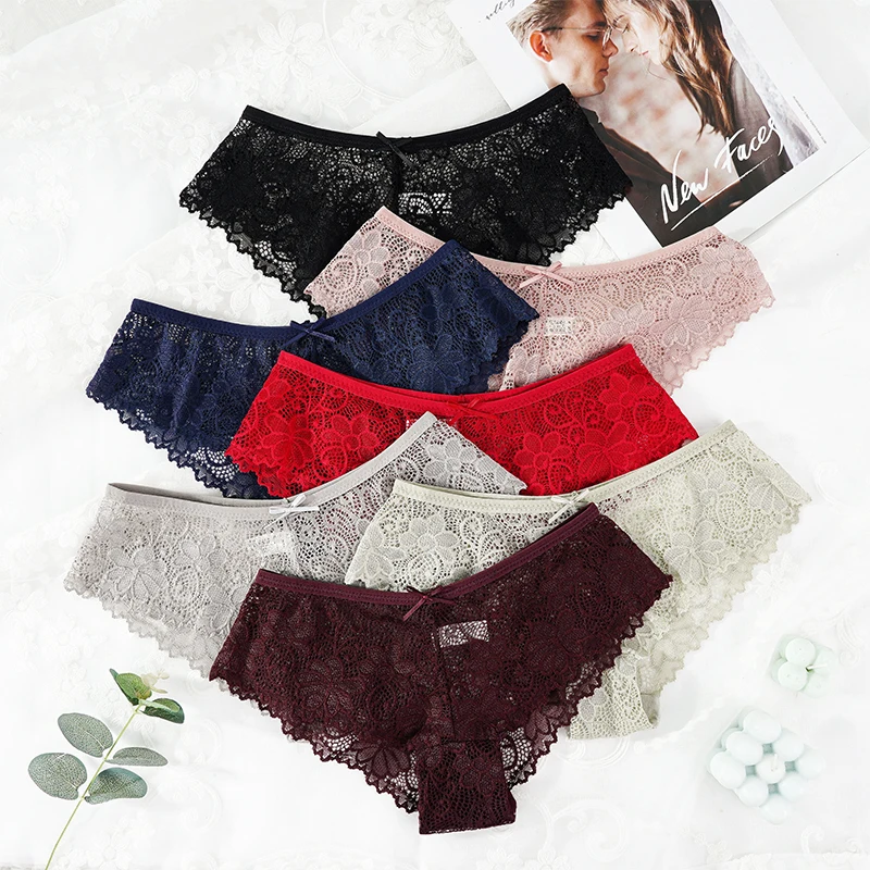 Sexy Hollow Out Briefs Lace Breathable Panties for Woman Comfortable Female Underpants Soft Transparent Briefs Lingerie
Sexy Hollow Out Briefs Lace Breathable Panties for Woman Comfortable Female Underpants Soft Transparent Briefs Lingerie