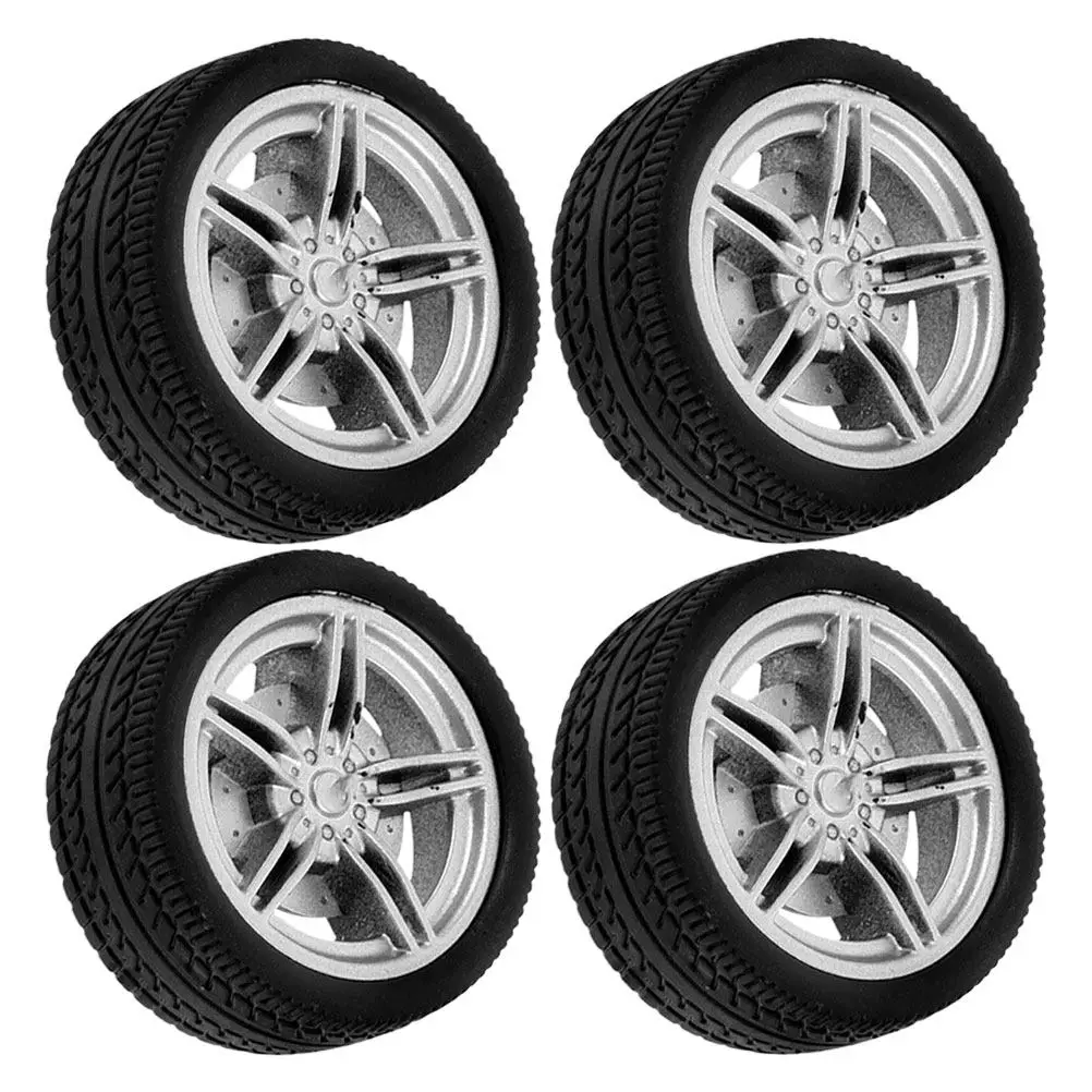 4Pcs Sturdy Rubber Wheels Lightweight Compact Design for DIY Car Trucks Robots Crafts Science Projects Kids Educational Wheel
4Pcs Sturdy Rubber Wheels Lightweight Compact Design for DIY Car Trucks Robots Crafts Science Projects Kids Educational Wheel
