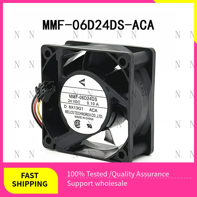 YJJ Industrial Inverter Cooling Fan FOR Melco 24VDC 0.10A 60*60*25MM MMF-06D24DS-ACA
YJJ Industrial Inverter Cooling Fan FOR Melco 24VDC 0.10A 60*60*25MM MMF-06D24DS-ACA