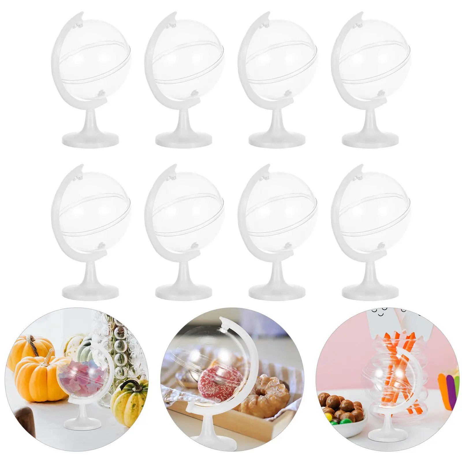 Candy Clear Globe Container for Party Favors Bride Gift Boxes Christmas nament Plastic Storage Favor Box Wedding Candy Box
Candy Clear Globe Container for Party Favors Bride Gift Boxes Christmas nament Plastic Storage Favor Box Wedding Candy Box