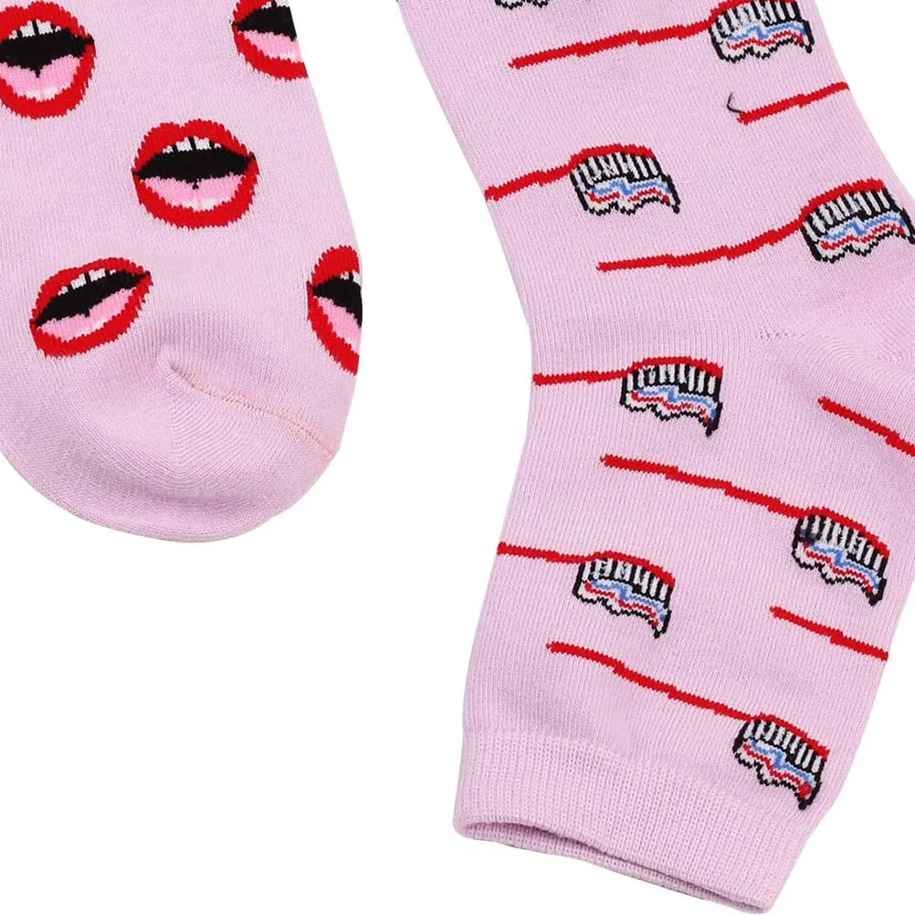 Cute Socks Cotton High Ankle Moisture Wicking Stretchy Comfortable Women'S Cotton High Ankle Socks Fun Prints Great Gifts
Cute Socks Cotton High Ankle Moisture Wicking Stretchy Comfortable Women'S Cotton High Ankle Socks Fun Prints Great Gifts