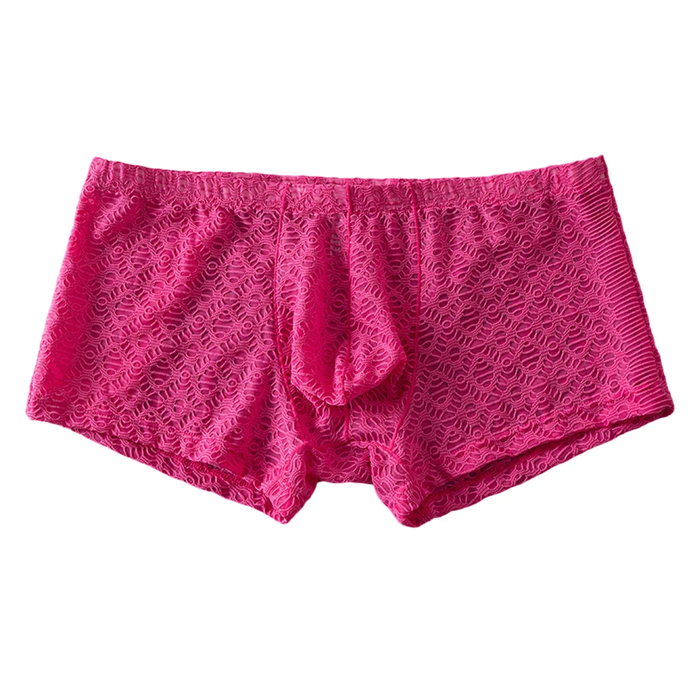 Sexy Mesh Boxers Underwear Men See Through Low Waist Boxershorts See Through Elastic Solid Color U Convex Men's Underpants
Sexy Mesh Boxers Underwear Men See Through Low Waist Boxershorts See Through Elastic Solid Color U Convex Men's Underpants