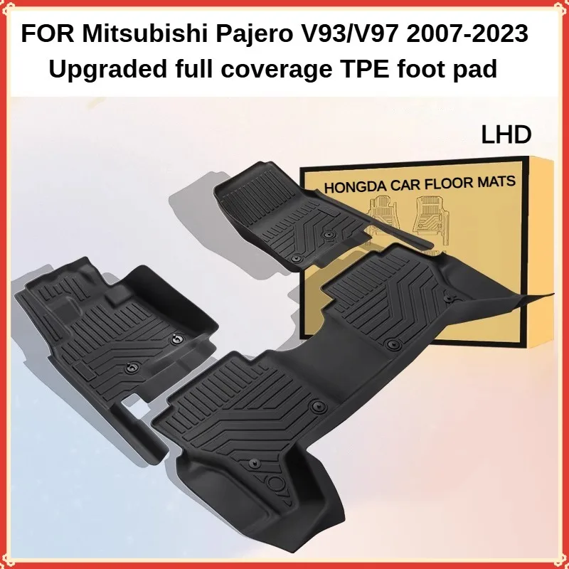 Коврики TPE для Mitsubishi Pajero V93/V97 2007-2023 LHD ICEV с полным покрытием, водонепроницаемые аксессуары для порога объемного звучания
Коврики TPE для Mitsubishi Pajero V93/V97 2007-2023 LHD ICEV с полным покрытием, водонепроницаемые аксессуары для порога объемного звучания