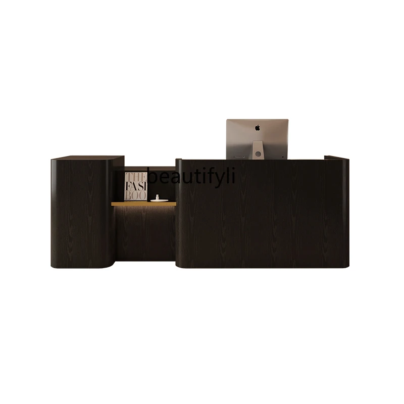 Shop Light Luxury Cashier Counter Modern Minimalist Company Office Reception Desk
Shop Light Luxury Cashier Counter Modern Minimalist Company Office Reception Desk