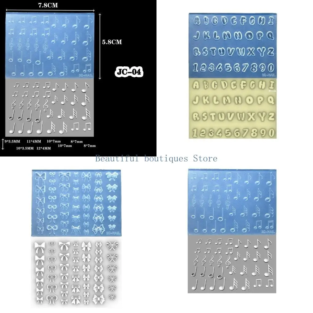 U4LF Инновационная гибкая силиконовая форма для ногтей для создания уникальных узоров мягкие и прочные подходящие для разных
U4LF Инновационная гибкая силиконовая форма для ногтей для создания уникальных узоров мягкие и прочные подходящие для разных