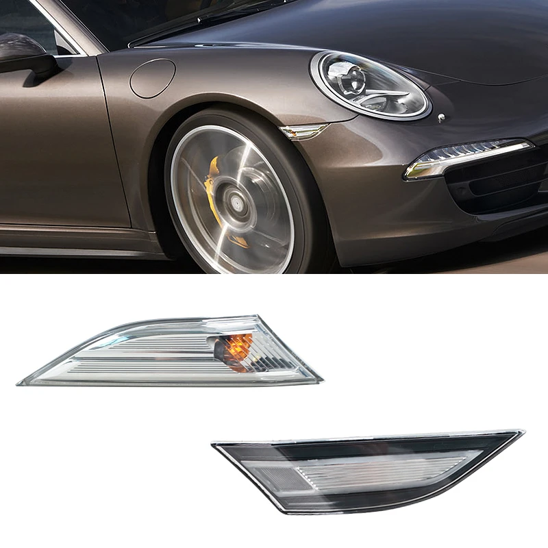 Светодиодные указатели поворота для Porsche 911 981 991 718 2012 2013-2023, фары передних крыльев, боковые фонари переднего бампера, указатели поворота
Светодиодные указатели поворота для Porsche 911 981 991 718 2012 2013-2023, фары передних крыльев, боковые фонари переднего бампера, указатели поворота