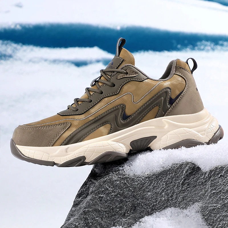 Men's Winter Boots Warm Waterproof Non-Slip Plush Sneakers Shoes - Winter Slippers Male Tenis Boots
Men's Winter Boots Warm Waterproof Non-Slip Plush Sneakers Shoes - Winter Slippers Male Tenis Boots