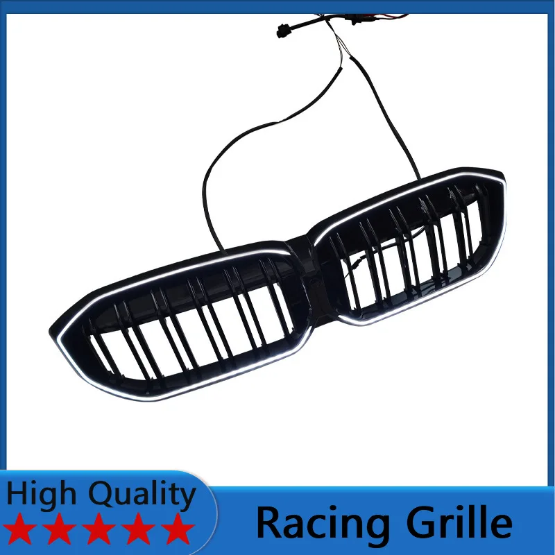 For BMW 3 Series G20 2023-2024 Double Line Light Up Grille Front Bumper Grill Body Kit Accessories
For BMW 3 Series G20 2023-2024 Double Line Light Up Grille Front Bumper Grill Body Kit Accessories