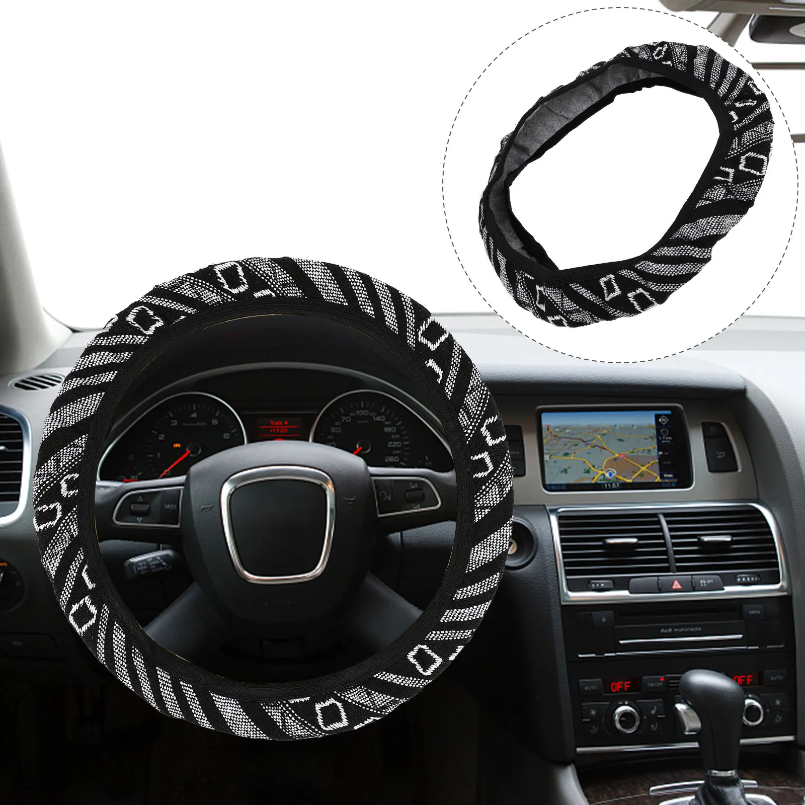 1pc Stainless Steel Steering Wheel Cover Car Accessories Soft Protector Universal Fit Easy Installation Comfort for Cars
1pc Stainless Steel Steering Wheel Cover Car Accessories Soft Protector Universal Fit Easy Installation Comfort for Cars
