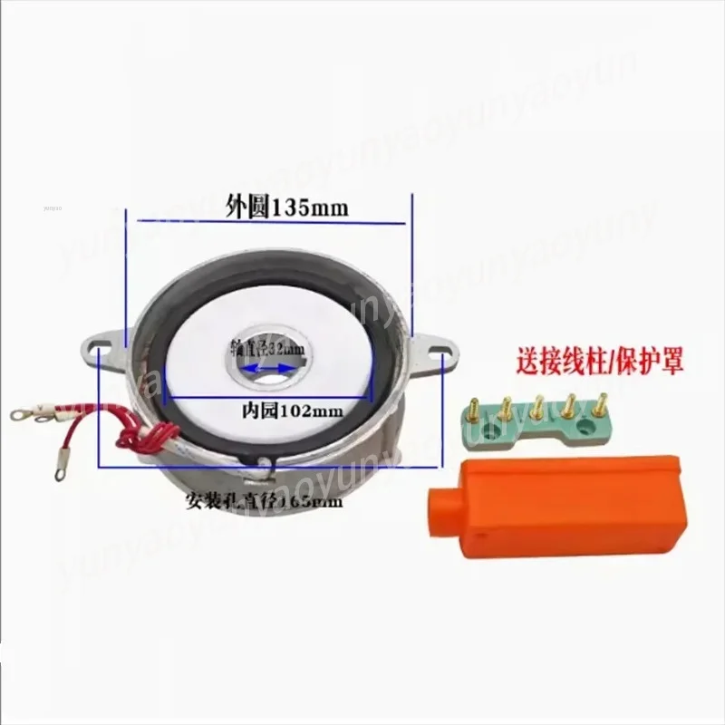 YCT/CYS160/180 Vertical Speed Measuring Coil Electromagnetic Speed Regulating Motor Excitation Motor Coil Shaft Diameter 32mm
YCT/CYS160/180 Vertical Speed Measuring Coil Electromagnetic Speed Regulating Motor Excitation Motor Coil Shaft Diameter 32mm