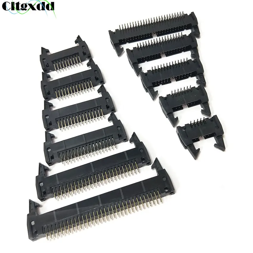 10pcs DC2 10/14/16/20/26/34/40/50/64 Pin 2.54mm Pitch Male Socker Straight/Right Angle IDC Box headers Connector For FC Cable
10pcs DC2 10/14/16/20/26/34/40/50/64 Pin 2.54mm Pitch Male Socker Straight/Right Angle IDC Box headers Connector For FC Cable