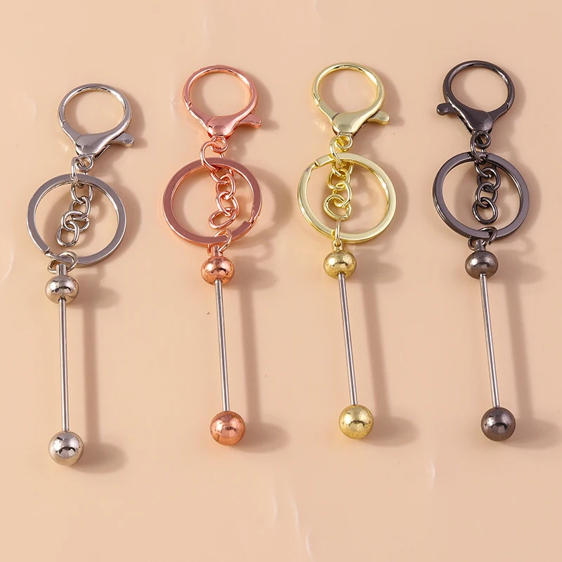 Creative Metal DIY Handmade Bead Keychain for Car Key Holder Women Men Handbag Pendants Keyrings Accessories Jewelry Gifts
Creative Metal DIY Handmade Bead Keychain for Car Key Holder Women Men Handbag Pendants Keyrings Accessories Jewelry Gifts