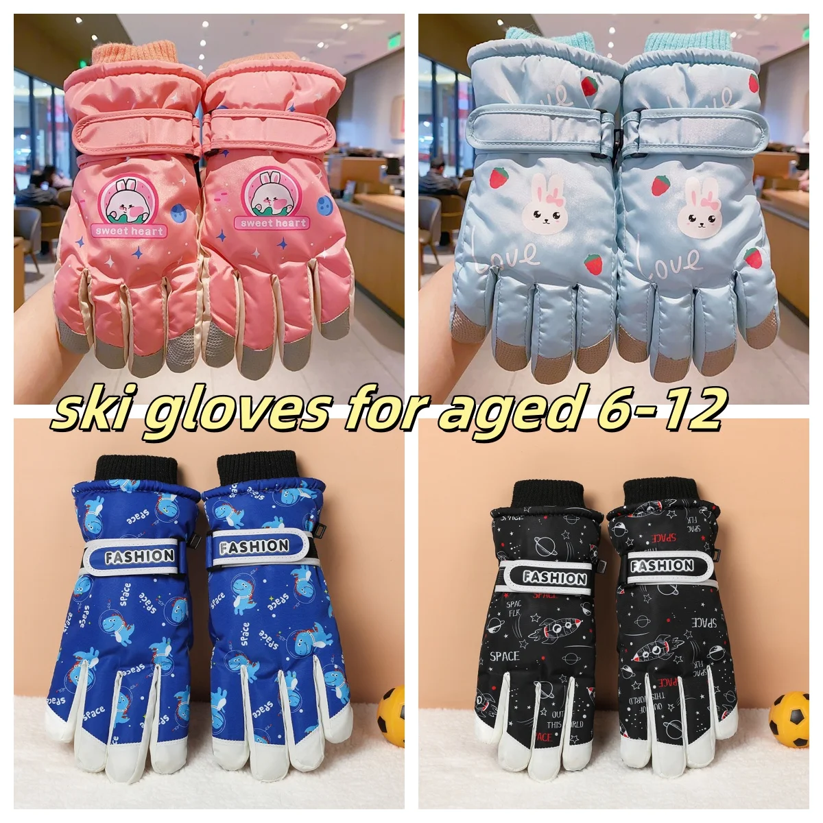Водонепроницаемые детские зимние перчатки, утепленные детские лыжные перчатки, сноуборд, езда на велосипеде, лыжные детские зимние перчатки, спортивные варежки
Водонепроницаемые детские зимние перчатки, утепленные детские лыжные перчатки, сноуборд, езда на велосипеде, лыжные детские зимние перчатки, спортивные варежки