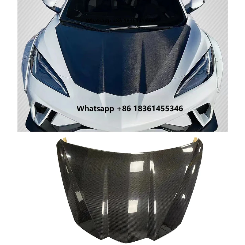 For C8 2020+ High Quality OEM Style Carbon Fiber Bonnet Engine Hood Bonnet
For C8 2020+ High Quality OEM Style Carbon Fiber Bonnet Engine Hood Bonnet