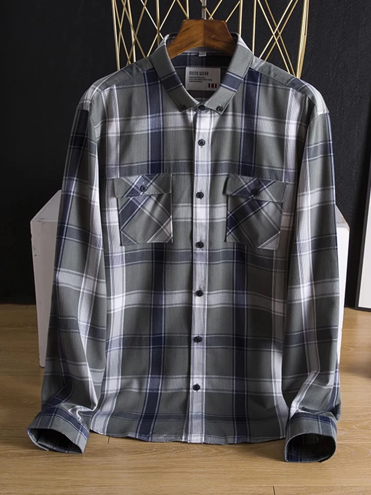 Briti Sle Long Sve irt Youth Casual Plaid Busin Casual Menswear Stand Fit Four Seasons Universal Stand Thic...
Briti Sle Long Sve irt Youth Casual Plaid Busin Casual Menswear Stand Fit Four Seasons Universal Stand Thic...