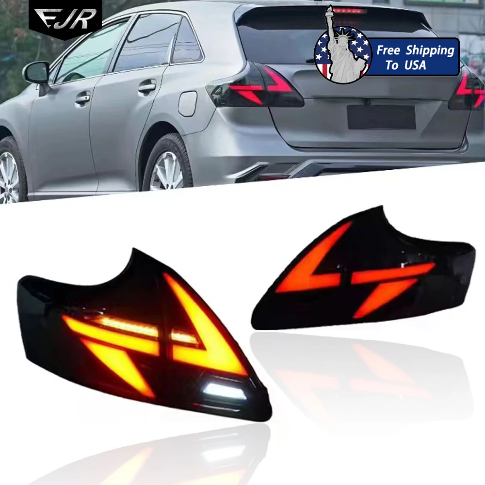 Автомобильные фонари EJR для Toyota Venza 2009-2013, задний фонарь в сборе, модифицированные светодиодные задние фонари, указатель поворота, авто лампа
Автомобильные фонари EJR для Toyota Venza 2009-2013, задний фонарь в сборе, модифицированные светодиодные задние фонари, указатель поворота, авто лампа