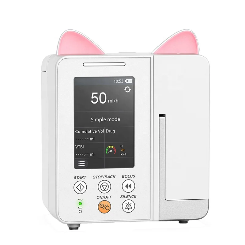 Vet Dog Cat Animal Medical Infusion-pump Smart Intravenous Infusion Pump in Hospital Veterinaryinfus Pump Set
Vet Dog Cat Animal Medical Infusion-pump Smart Intravenous Infusion Pump in Hospital Veterinaryinfus Pump Set
