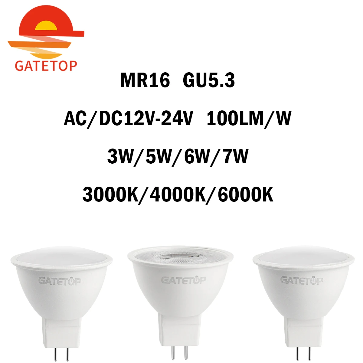 Светодиодный Spotlight MR16 12 шт. GU5.3 низкое напряжение AC/DC12V-24V 3-7 Вт 120/38 градусов теплый белый свет светильник без мерцания для дома и офиса
Светодиодный Spotlight MR16 12 шт. GU5.3 низкое напряжение AC/DC12V-24V 3-7 Вт 120/38 градусов теплый белый свет светильник без мерцания для дома и офиса
