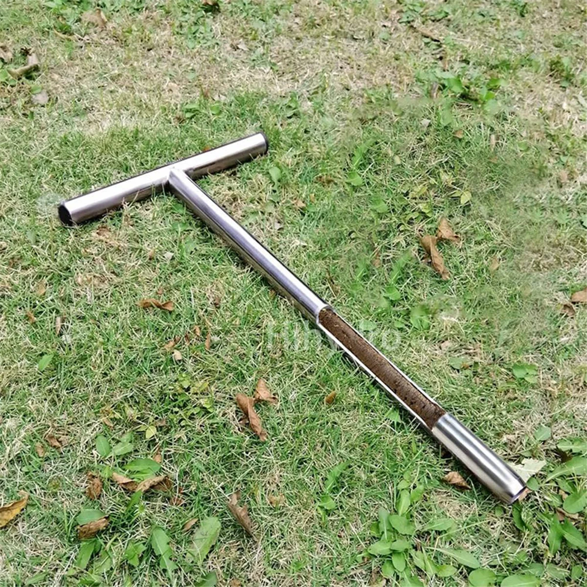 A002 Portable Soil Sampling Probe Stainless Steel Quick Inspection Soil Probe Rod 12inch for Lawn Garden Farm
A002 Portable Soil Sampling Probe Stainless Steel Quick Inspection Soil Probe Rod 12inch for Lawn Garden Farm