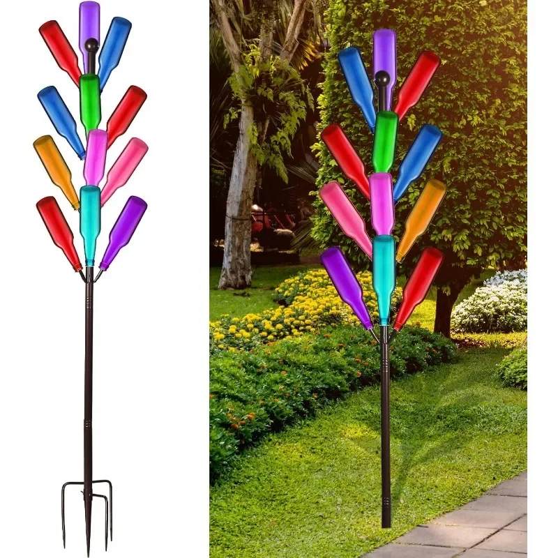 12 Wine Bottle Tree 5.25 ft Garden Decorative Holder for Outdoor Artificial Wedding Bridal Shower Graduation Party Decor
12 Wine Bottle Tree 5.25 ft Garden Decorative Holder for Outdoor Artificial Wedding Bridal Shower Graduation Party Decor