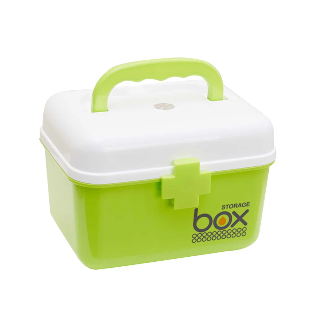 Multi Grids Medicine Storage Organizer First Aid Kit Light Green Size S Upper Lower Layers Design for Quick Access Portable
Multi Grids Medicine Storage Organizer First Aid Kit Light Green Size S Upper Lower Layers Design for Quick Access Portable