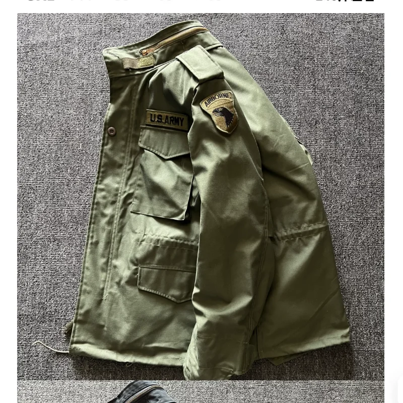 Field M65 Trench Coat mMen's Autumn and Winter Hiking Suit Workwear Jacket US Military Trench Coat
Field M65 Trench Coat mMen's Autumn and Winter Hiking Suit Workwear Jacket US Military Trench Coat