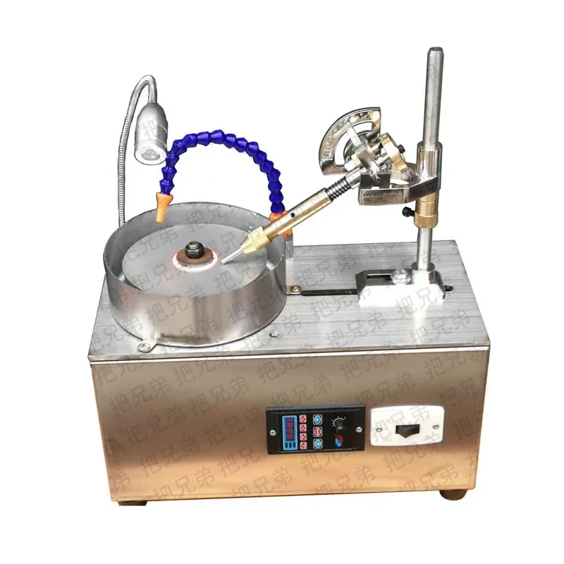Gem Grinding Machine, Stepless Variable Frequency Speed Regulation ,Jewelry Jade Ring Face Polishing Equipment
Gem Grinding Machine, Stepless Variable Frequency Speed Regulation ,Jewelry Jade Ring Face Polishing Equipment