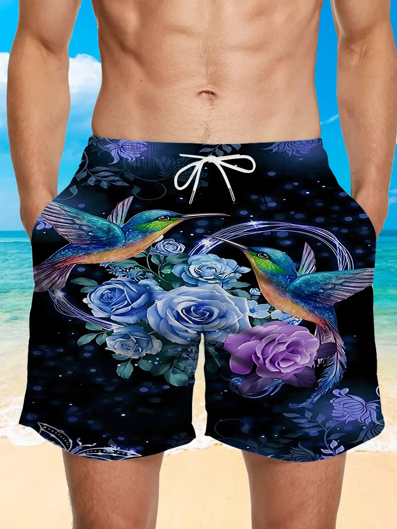 Travel Beach Board Shorts Men Full Digital Print Quick Dry Lightweight Trousers
Travel Beach Board Shorts Men Full Digital Print Quick Dry Lightweight Trousers