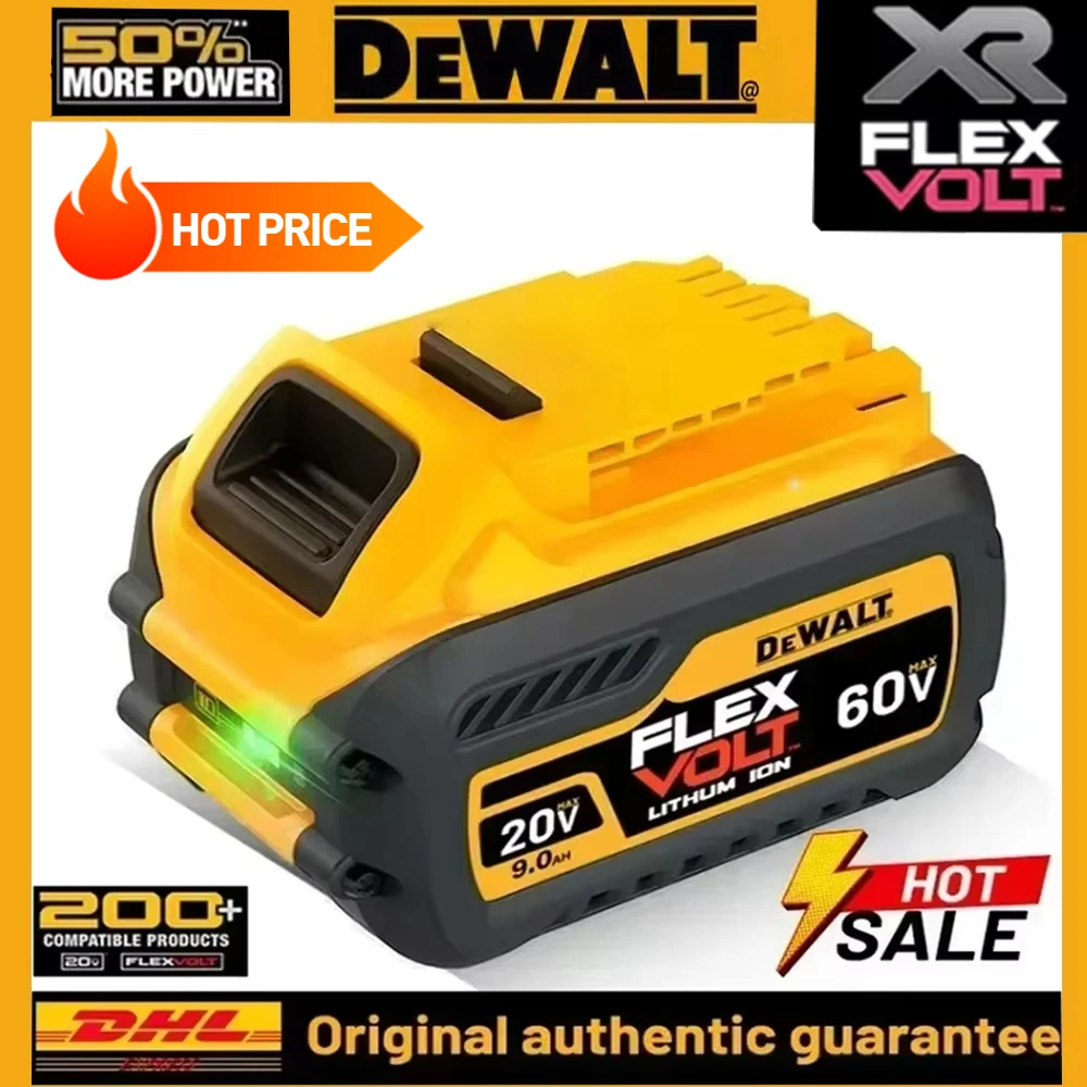 100% Original Dewalt 220V DCB206,DCB205, DCB200, DCB609 power tool batteries, Dewalt 20V 60V 9.0Ah rechargeable battery&charger,
100% Original Dewalt 220V DCB206,DCB205, DCB200, DCB609 power tool batteries, Dewalt 20V 60V 9.0Ah rechargeable battery&charger,