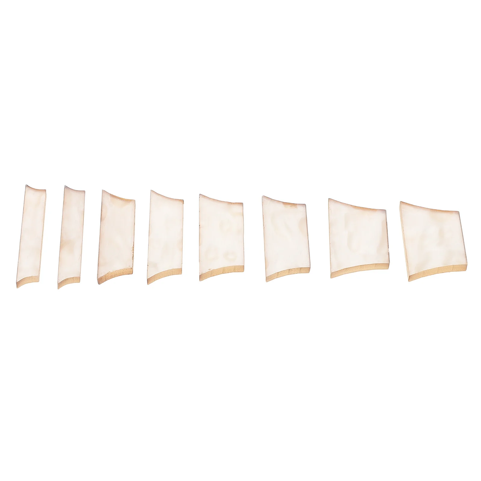 9Pcs White Shell Trapezoid Inlay Strips for Electric Guitar Fretboard Parts Stylish DIY Upgrade for Musicians and Guitar
9Pcs White Shell Trapezoid Inlay Strips for Electric Guitar Fretboard Parts Stylish DIY Upgrade for Musicians and Guitar
